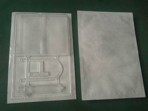 特卫强吸塑泡壳封口样品